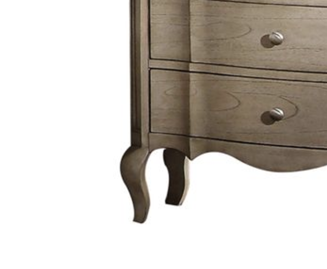 Chelmsford Antique Taupe Finish Nightstand - Grand Goldman Shop