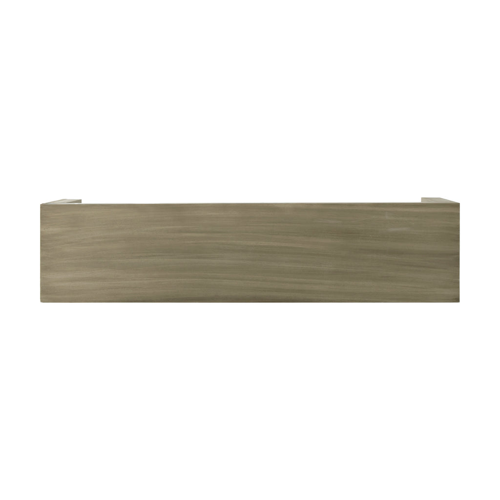 Acacia Wood Dining Bench, Grey+Taupe - Grand Goldman Shop