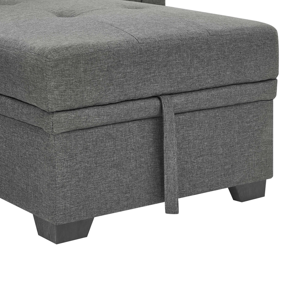 86'' Upholstered Pull-Out Sofa Bed - Grand Goldman Shop