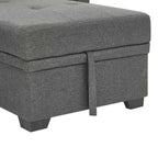 86'' Upholstered Pull-Out Sofa Bed - Grand Goldman Shop