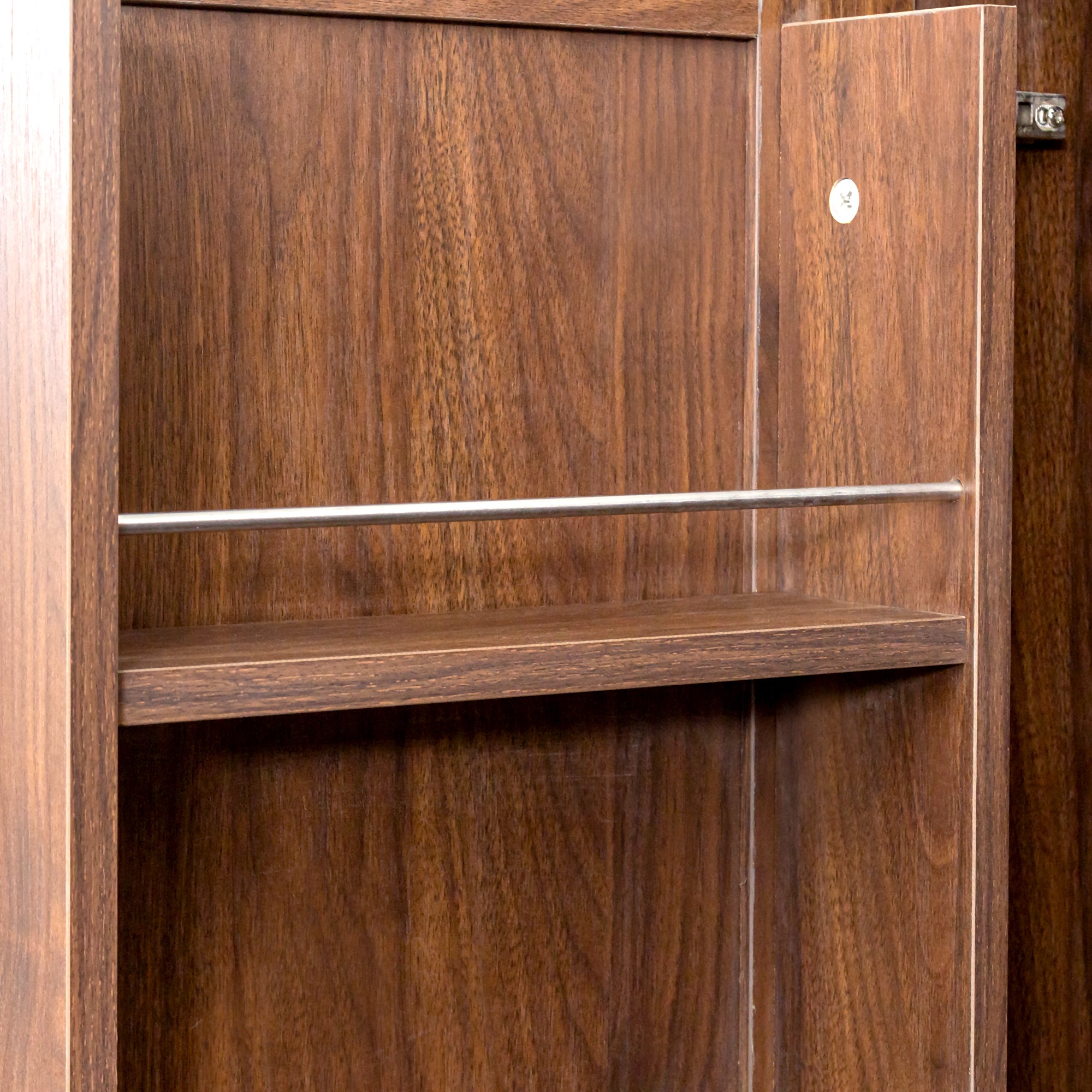 62.99in Kitchen Pantry Cabinet, Walnut  Freestanding Buffet Cupboards Sideboard with Doors &  Shelves, Kitchen Pantry Storage Cabinet for Kitchen, Living Room and Dinning Room - Grand Goldman Shop