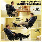Soft Computer Chair,Massage Chair,High Back Chair,Office Chair - Grand Goldman