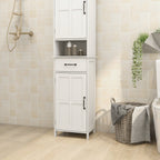 Double Door Narrow Height Slim Floor Standing Cabinet - Grand Goldman Shop