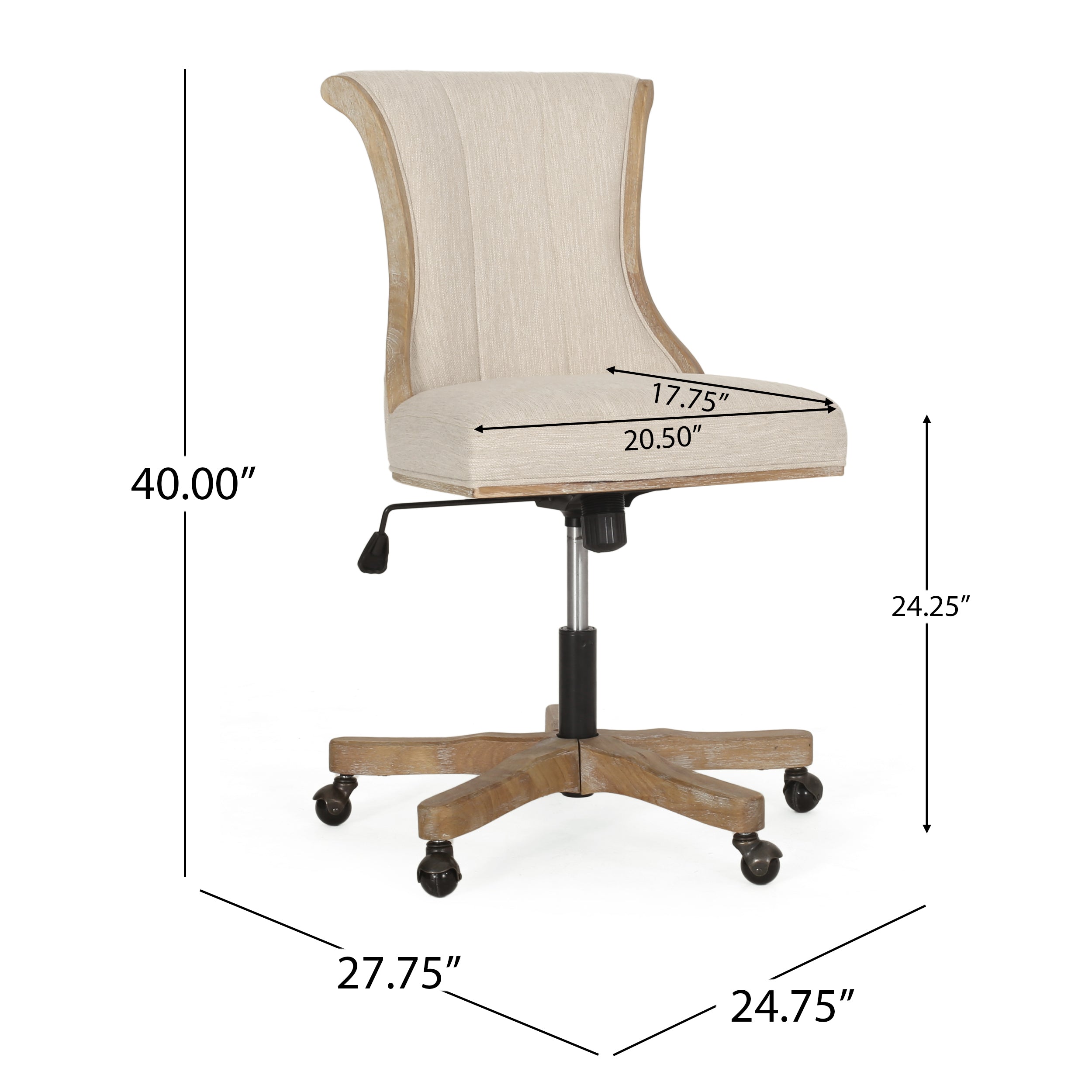 SWIVEL&LIFT OFFICE CHAIR - Grand Goldman Shop