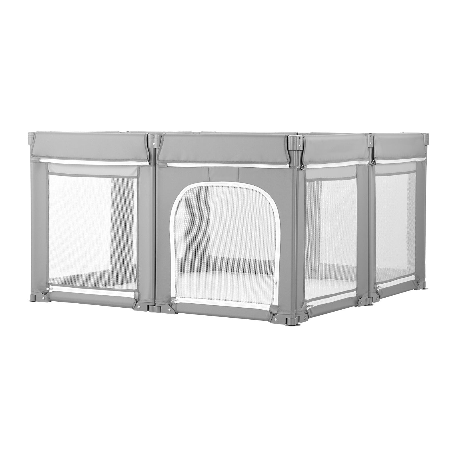 Baby Playpen, 78.7″ x 70.1″ Extra Large Toddlers Playpen, Foldable Baby Fence Play Yard with Zippered Door & Soft Breathable 