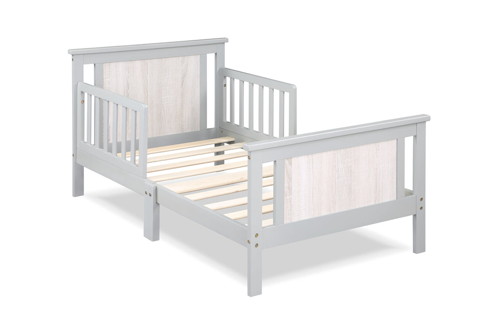 Connelly Reversible Panel Toddler Bed Gray/Rockport Gray - Grand Goldman