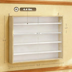 5-Tier Wall-Mounted Display Case Display Cabinet - Grand Goldman Shop