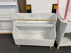 Kids Bookcaes, Children Book Organizer, toy Storage Cabinet Organizer, White | Premium Home Decor - Grand Goldman