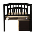 Orisfur. Twin Size Platform Storage Bed Solid Wood Bed with 6 Drawers - Grand Goldman Shop