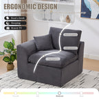 UNITED WE WIN Modular Sectional Sofa Cloud Couch,Comfy Cloud Modern Sofa,2 Seater with Cushion Covers Removable Furniture for Living Room Bedroom Apartments Dorms,No Assembly Required - Grand Goldman Shop