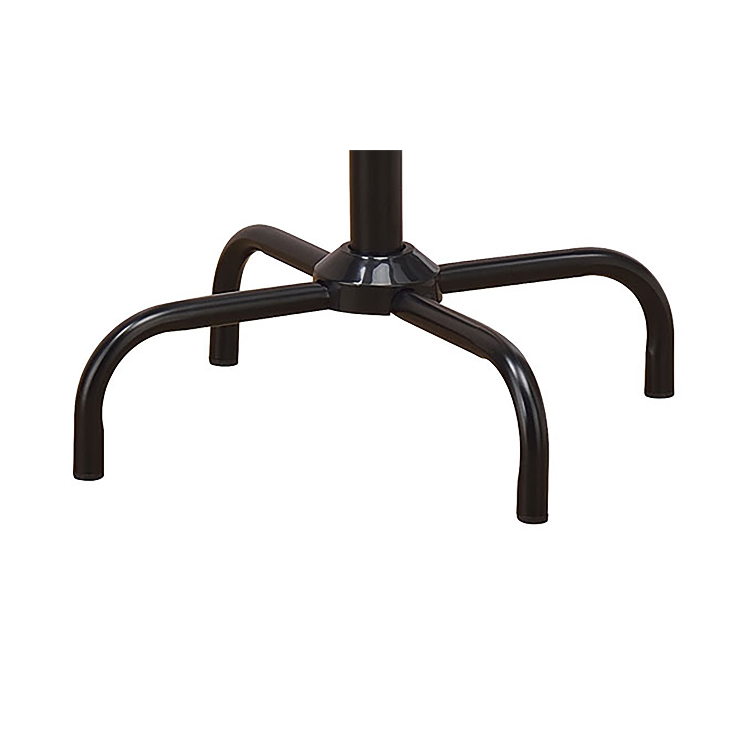 Modern Black Metal Coat Rack with Three-Tier Hooks for Entryway or Mudroom - Grand Goldman Shop