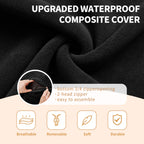 4FT bean bag chair, memory foam filling, adult and teen bean bag chair, soft sofa with  flannel cover, round sofa for living room, bedroom, college dorm. - Grand Goldman Shop