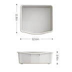 Kids Toy Storage Organizer with 6 Bins, Multi-functional Nursery Organizer Kids Furniture Set Toy Storage Cabinet Unit with H