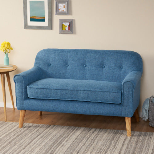 Love seat(Muted Blue) - Grand Goldman Shop