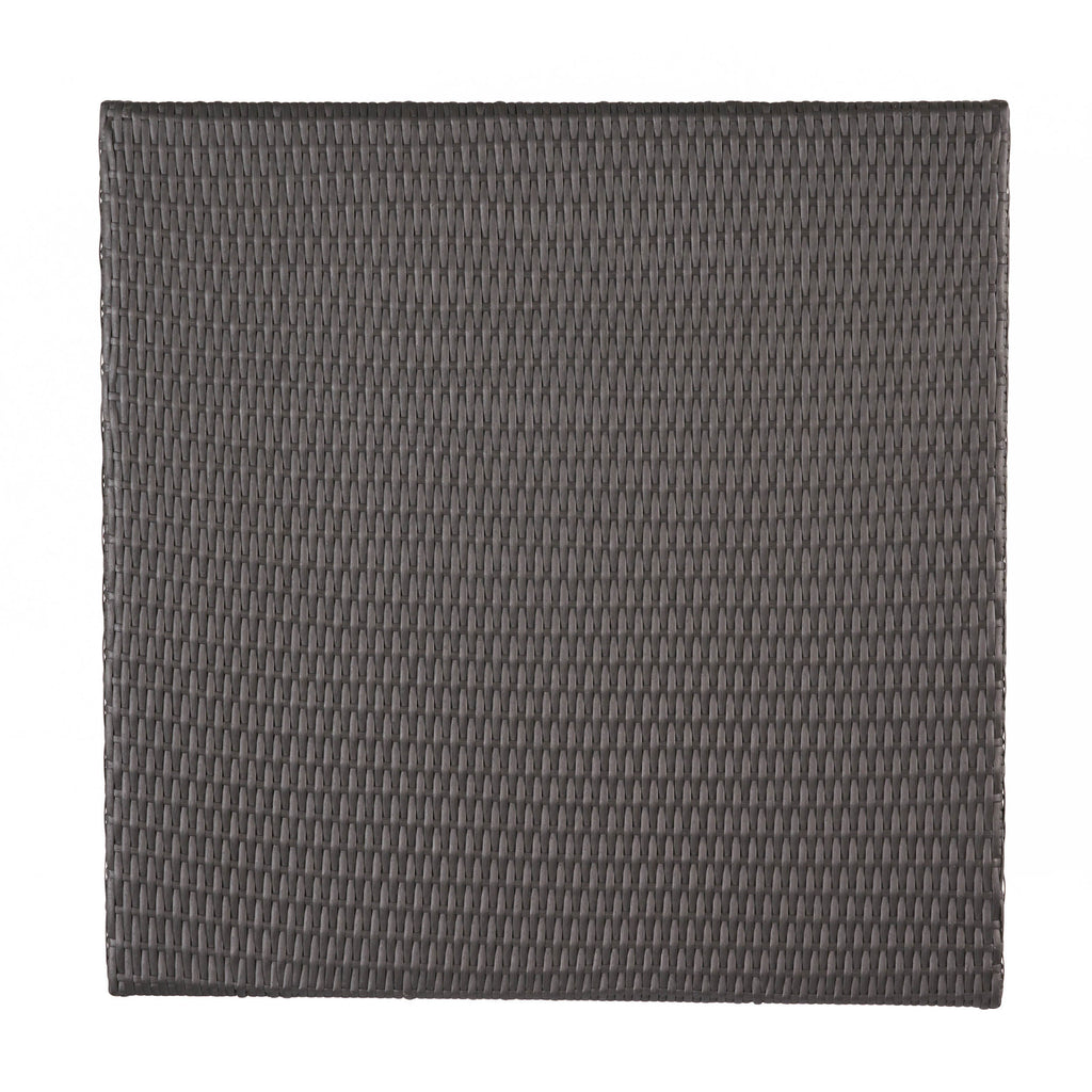 Santa Rosa Outdoor Storage Box Grey Rattan 33.5 Inches - Grand Goldman Shop