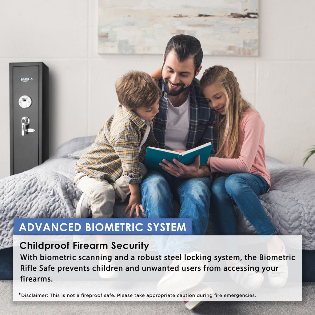 Stylish 1 83 Cu Ft Biometric Rifle Safe - Available at Grand Goldman