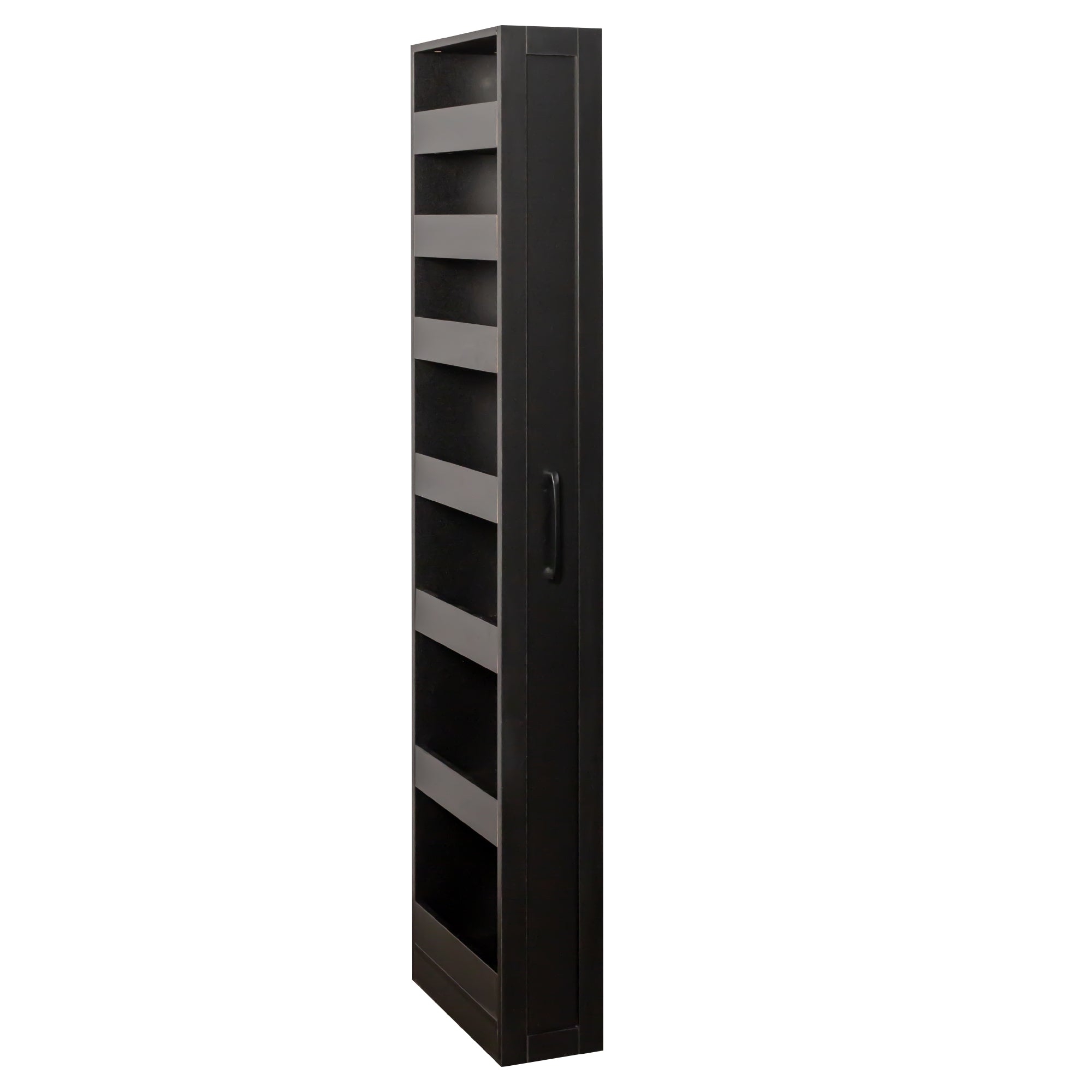 7 Tier multi-functional pull-out multi-tier storage Single-sided open shelf for Kitchen, Living Room & Narrow Spaces - Grand Goldman Shop