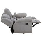 Sebring Grey 3-piece Reclining Sofa Set - Grand Goldman Shop