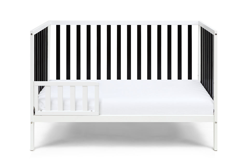 Deux Remi Island Crib White/Black | Premium Home Decor - Grand Goldman