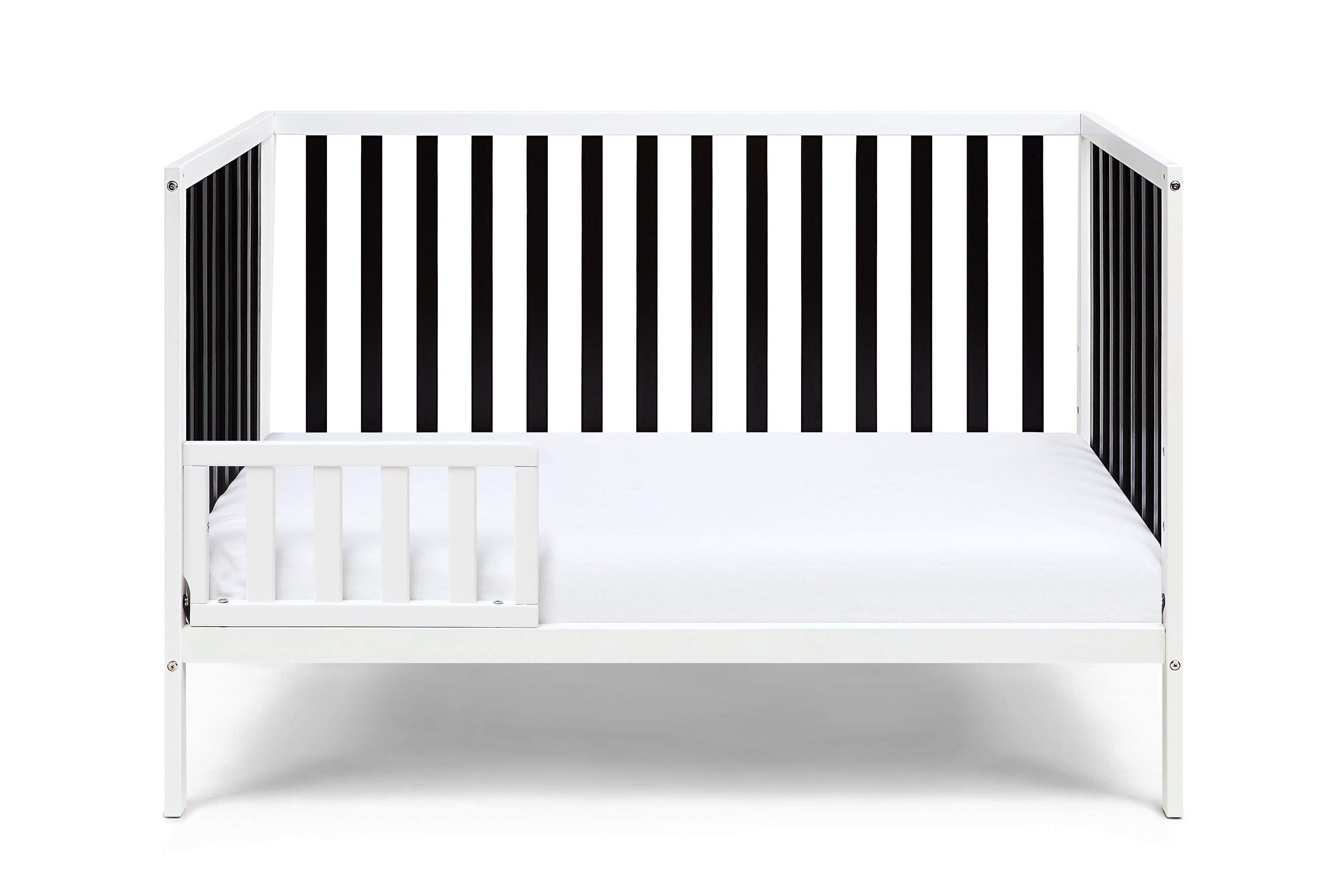 Deux Remi Island Crib White/Black | Premium Home Decor - Grand Goldman
