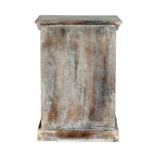 WOODEN NIGHTSTAND WITH 1 DRAWER 1 DOOR - Grand Goldman Shop