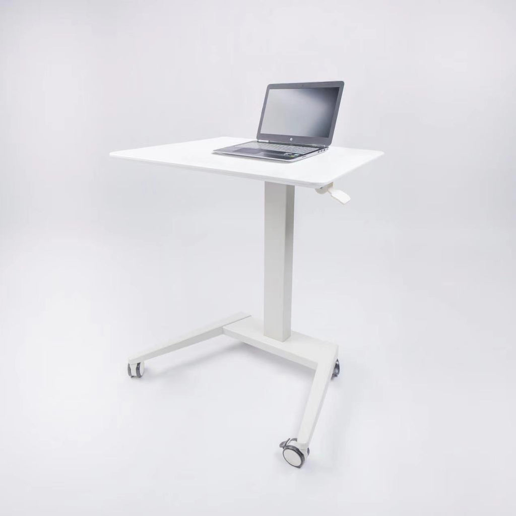 Compact Tech Desk Standing and Adjustable Desk - Grand Goldman