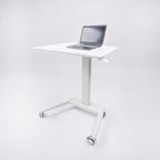 Compact Tech Desk Standing and Adjustable Desk - Grand Goldman