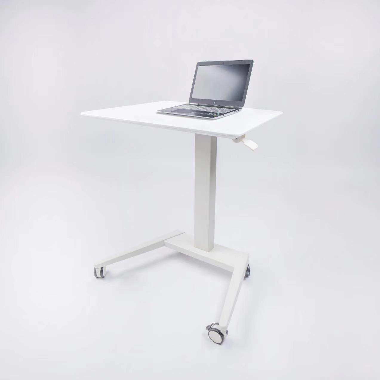 Compact Tech Desk Standing and Adjustable Desk - Grand Goldman