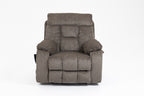 Old age electric lift chair, flat high density foam electric sofa, with heating and massage functions, can tilt to 180 degrees, 2 pocket cup holders, 2 remote controls, dual OKIN motors - Grand Goldman Shop