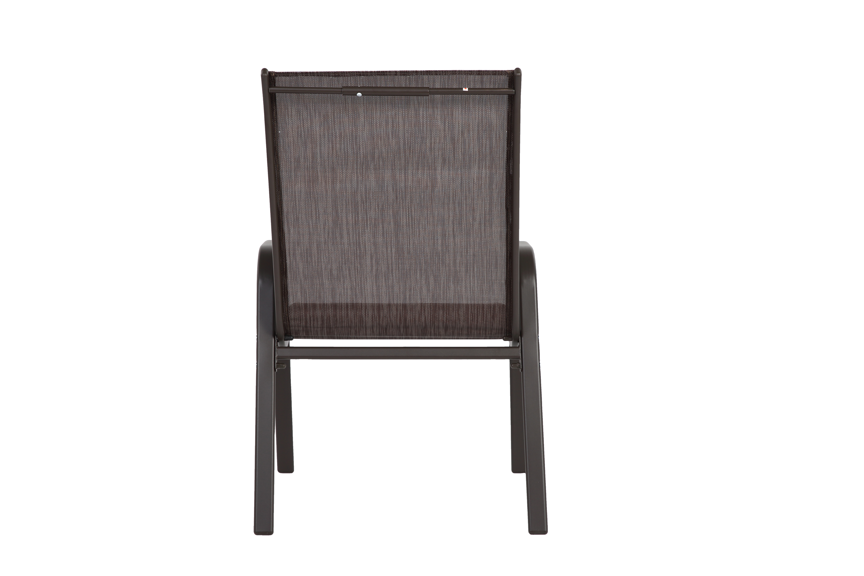 6 Piece Patio Chairs, Outdoor Camping Chairs with Breathable Textilene Fabric, Set of 6 Garden Chairs with Armrest High Backr