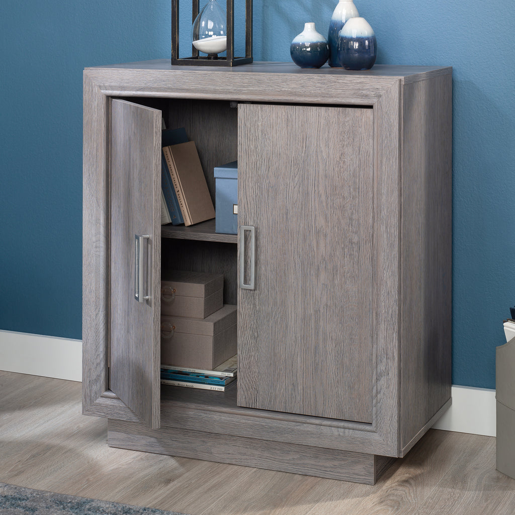 Storage Cabinet with Functional Design, Medium Gray finish - Grand Goldman