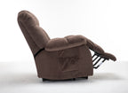 Power Lift Recliner Chair for Elderly- Heavy Duty and Safety Motion Reclining Mechanism-Fabric Sofa Living Room Chair - Grand Goldman Shop