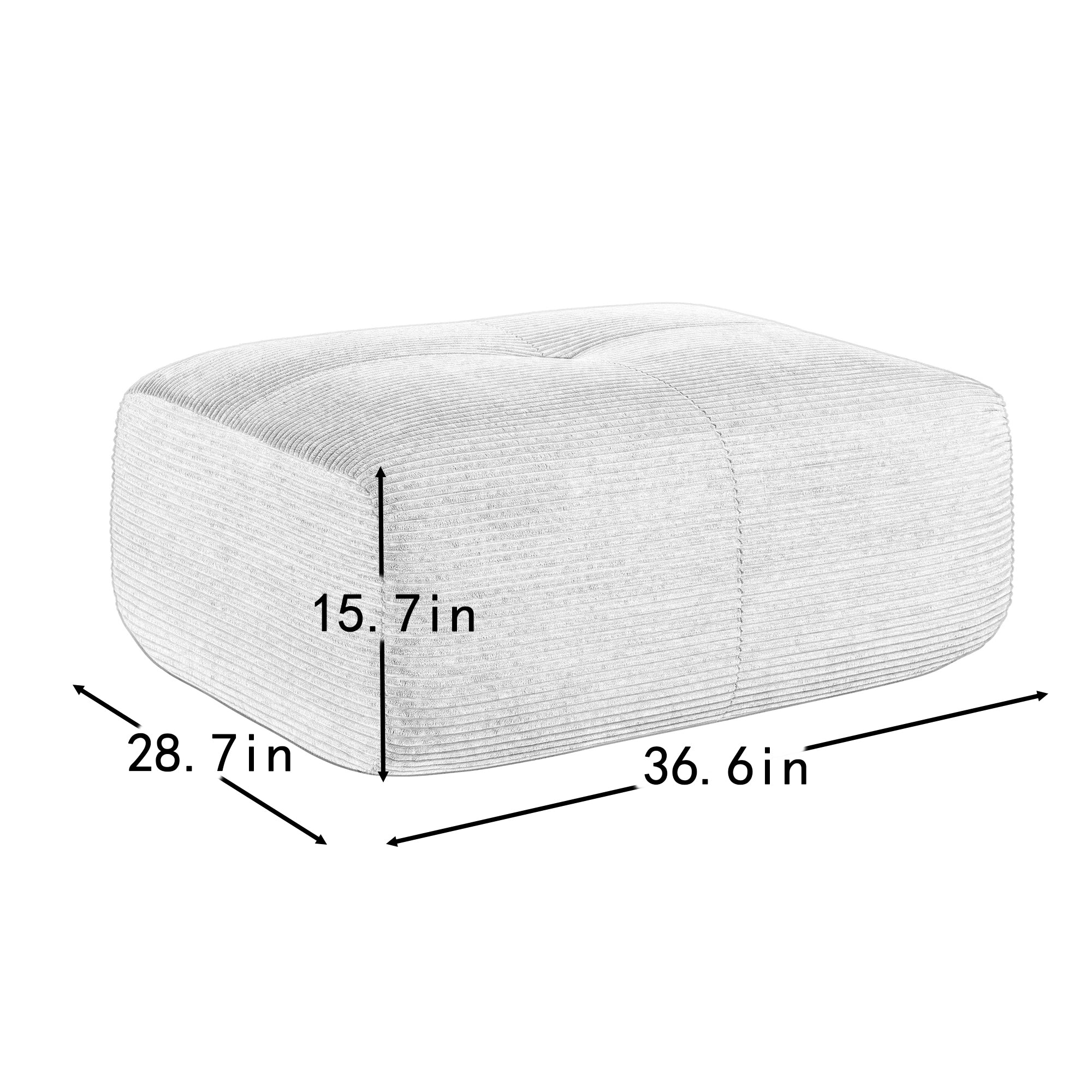 Hamlet LSF&RSF Corner Sofa W/Pillows Corduroy- Camel - Grand Goldman Shop