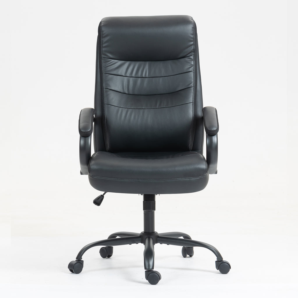 High backrest PU material office chair:9131HJ-PU-KD - Grand Goldman