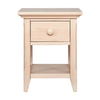 Overland Nightstand Sandstone | Premium Home Decor - Grand Goldman