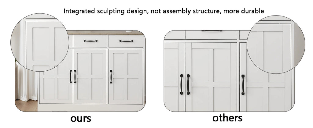 Double Door Narrow Height Slim Floor Standing Cabinet - Grand Goldman Shop