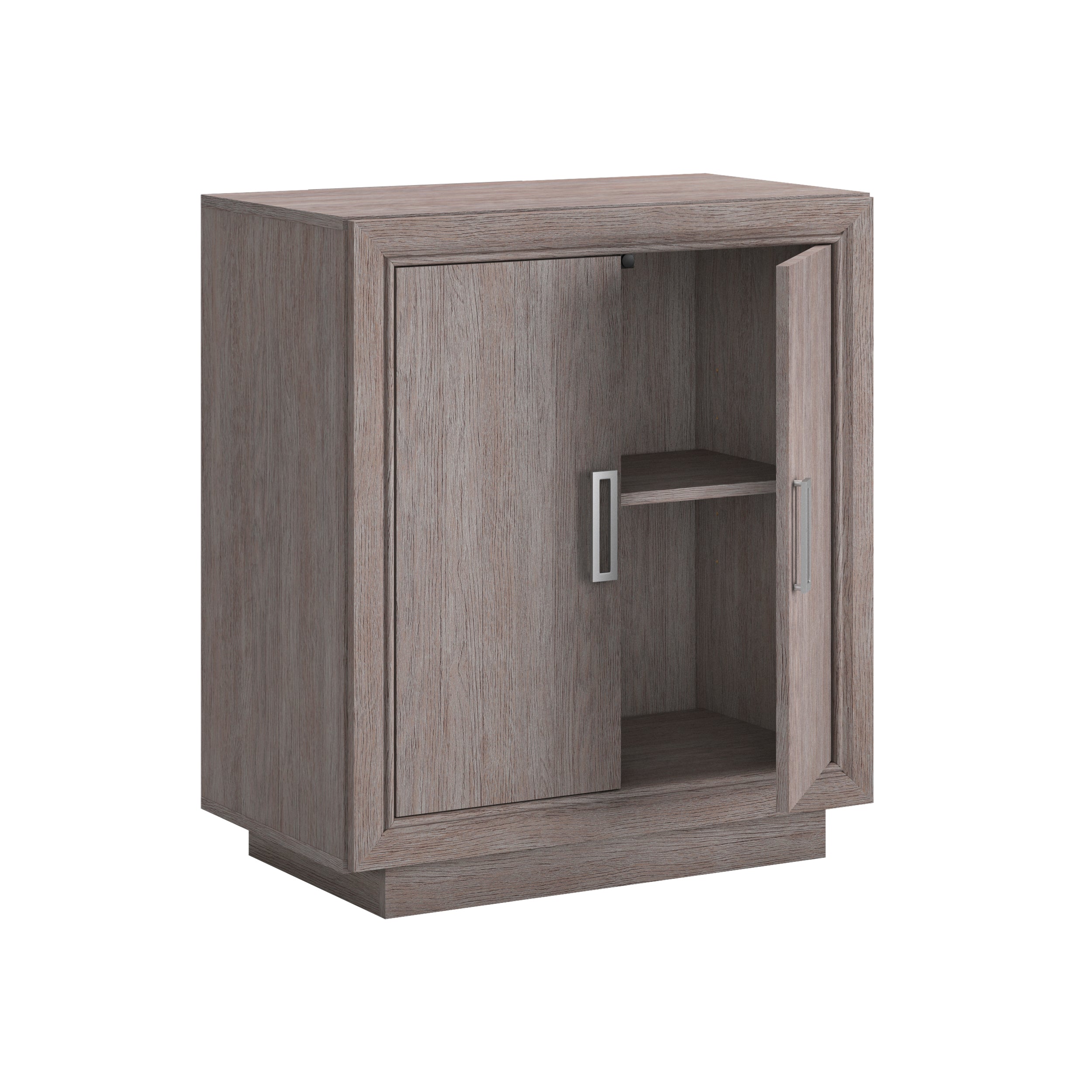 Storage Cabinet with Functional Design, Medium Gray finish | Premium Home Decor - Grand Goldman