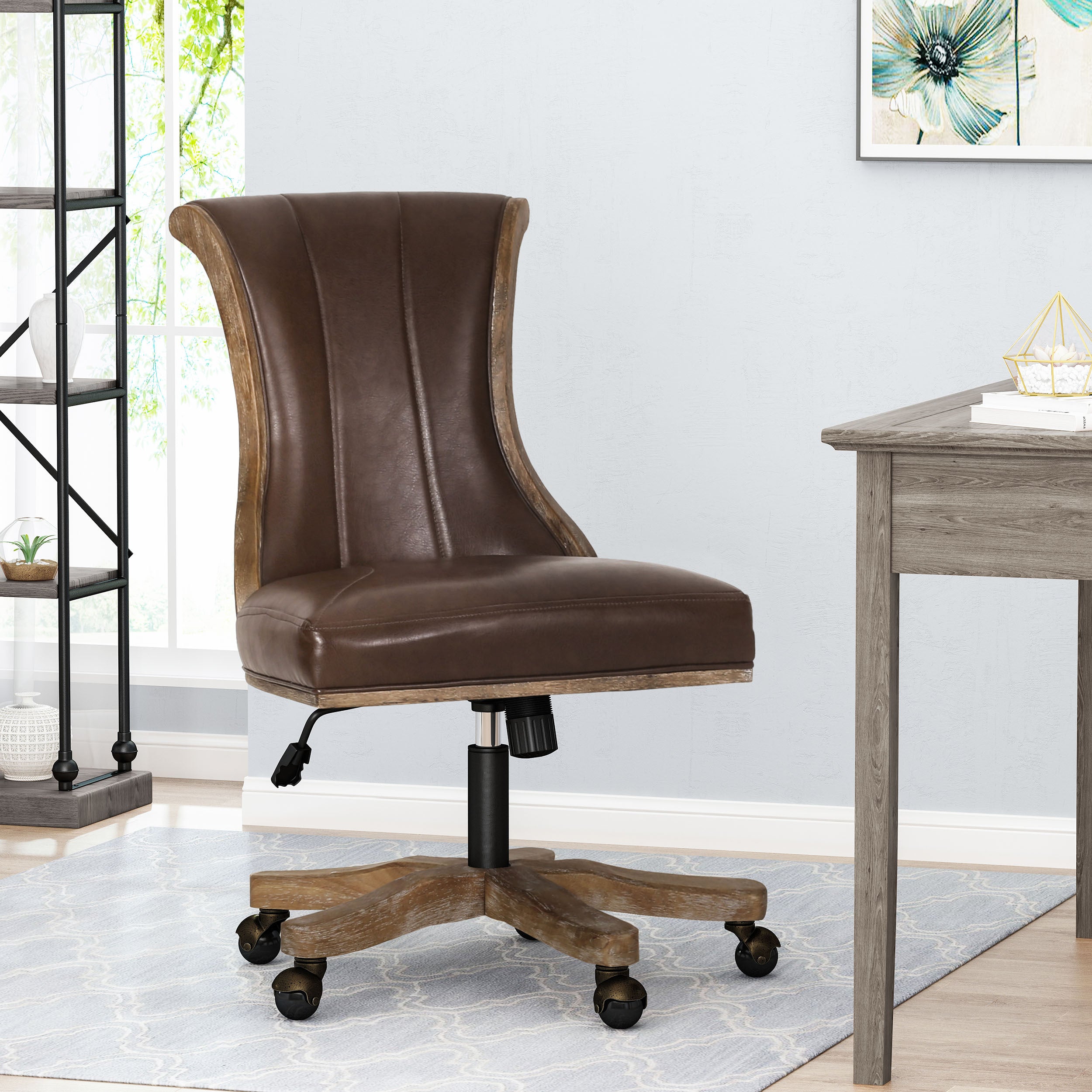 SWIVEL&LIFT OFFICE CHAIR - Grand Goldman Shop