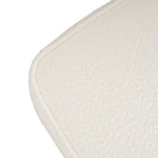 Upholstered Square Ottoman,White,Boucle - Grand Goldman Shop