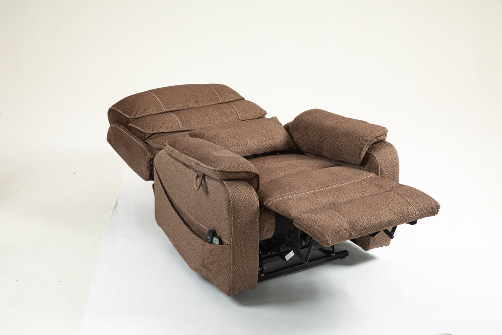 Lounge chair lift chair relax sofa chair sitting room furniture sitting room power supply elderly electric lounge chair (180 degree lying flat) - Grand Goldman Shop
