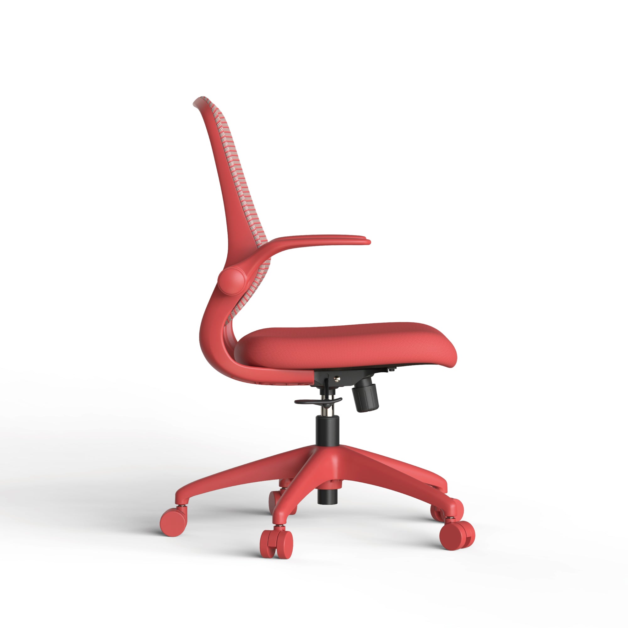 Ergonomic Color Office Chair 350LBS, Home Office, Mesh Back, Integrated Molded Foam, Comfortable Sitting, Flipping Armrest, F
