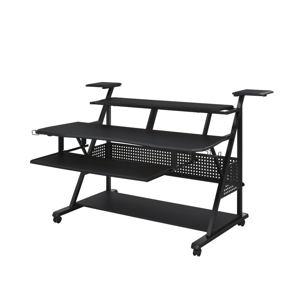 Willow Black Finish Music Desk | Premium Home Decor - Grand Goldman