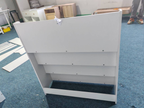 4-Tier Kids Bookshelf, Toddler Book Display Shelves in White, Made of MDF with Rounded Edges, 31.5 x 11.8 x 34.65 inches - Gr