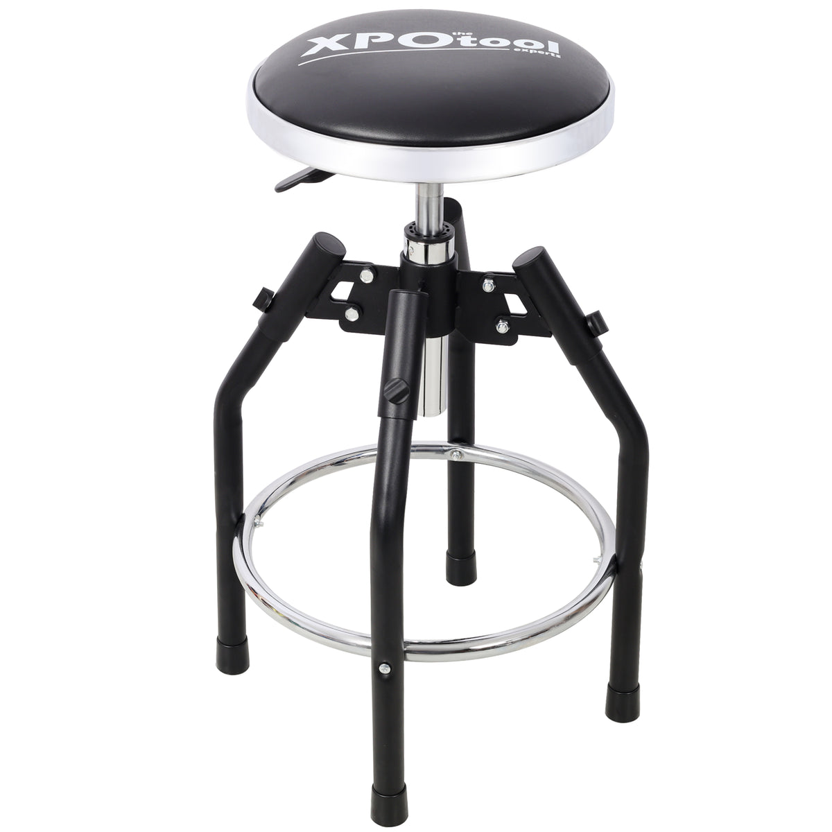 Heavy Duty Adjustable Hydraulic Shop Stool,Adjustable Mechanic Stool,Foot Rest Stool,360° Swivel - Grand Goldman Shop