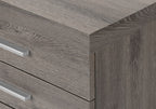 File Cabinet, Rolling Mobile, Storage Drawers, Printer Stand, Office, Work, Brown Laminate, Contemporary, Modern - Grand Gold