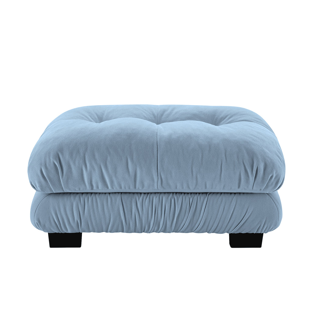 27 Ottoman - Blue - Grand Goldman Shop