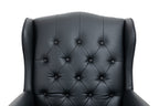 Executive Office Chair Comfortable Desk Chair - Ergonomic Design - Thick Padded Seat and Backrest - PU Leather Desk Chair wit