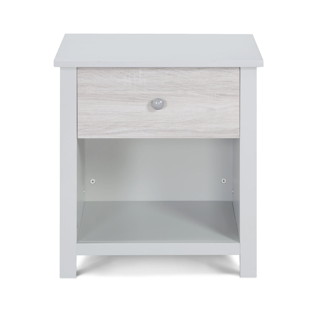 Connelly Nightstand Gray/Rockport Gray - Grand Goldman