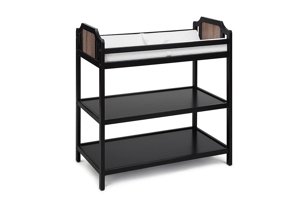 Brees Changing Table Black/Brownstone - Grand Goldman