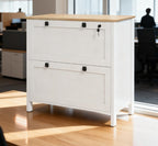 Lateral File Cabinet,Filing Cabinet with Adjustable Hanging Bar,For Home and Office | Premium Home Decor - Grand Goldman